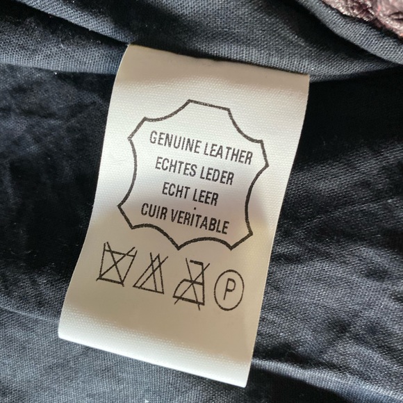 Bejeweled by Susan Fixel soft leather jacket - Picture 4 of 4